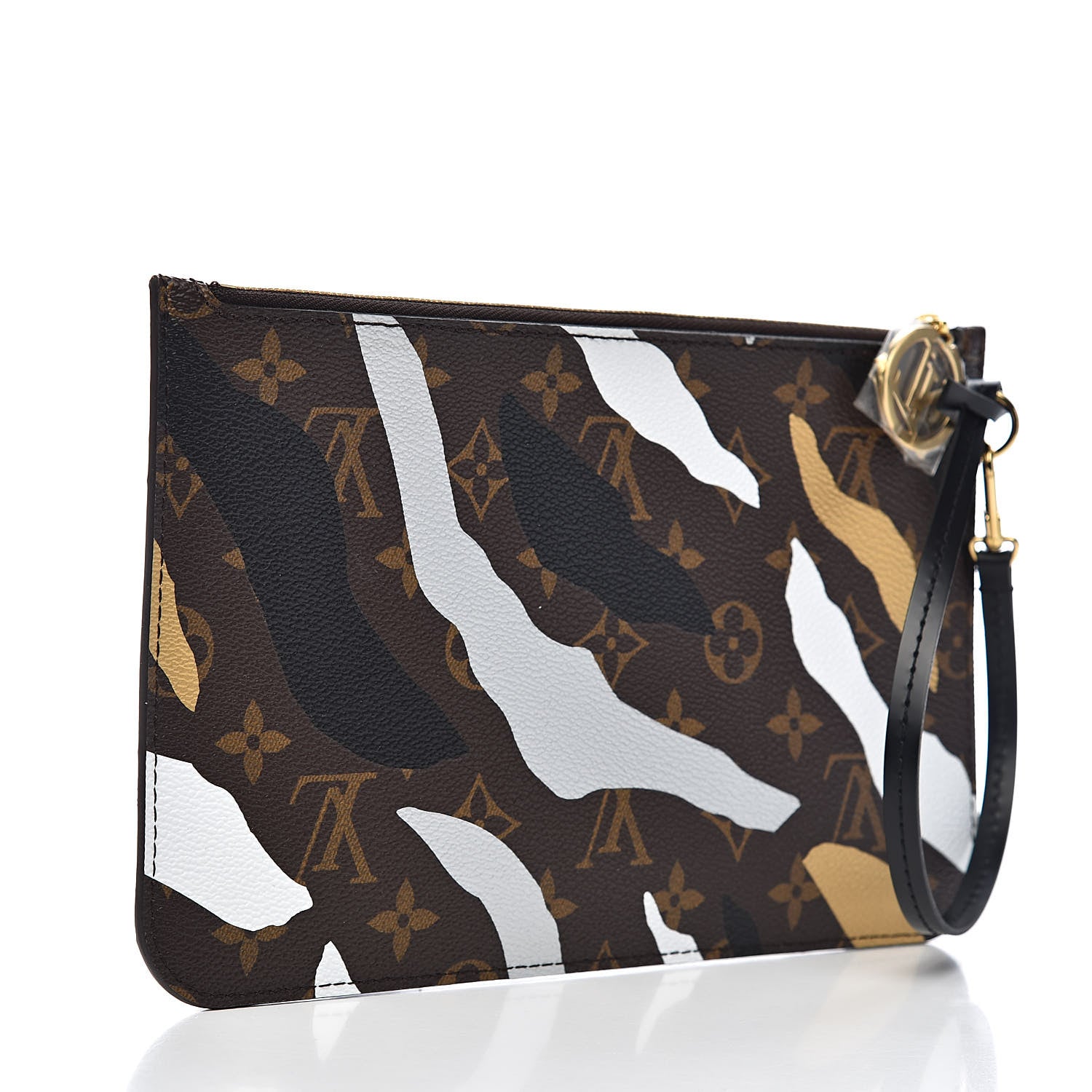 Louis Vuitton X LOL Monogram Neverfull MM GM Pochette Gold Silver 3 of 7