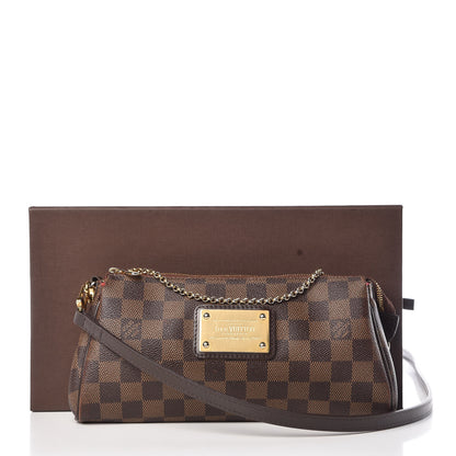 Louis Vuitton Damier Ebene Eva Clutch 13 of 13