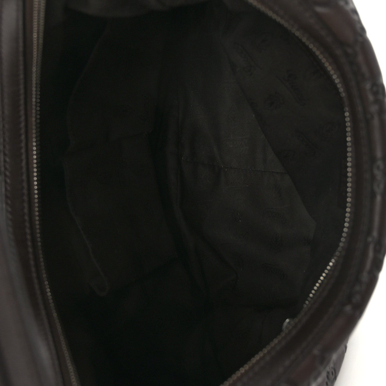 Gucci Guccissima Medium GG Twins Hobo Dark Brown 5 of 9