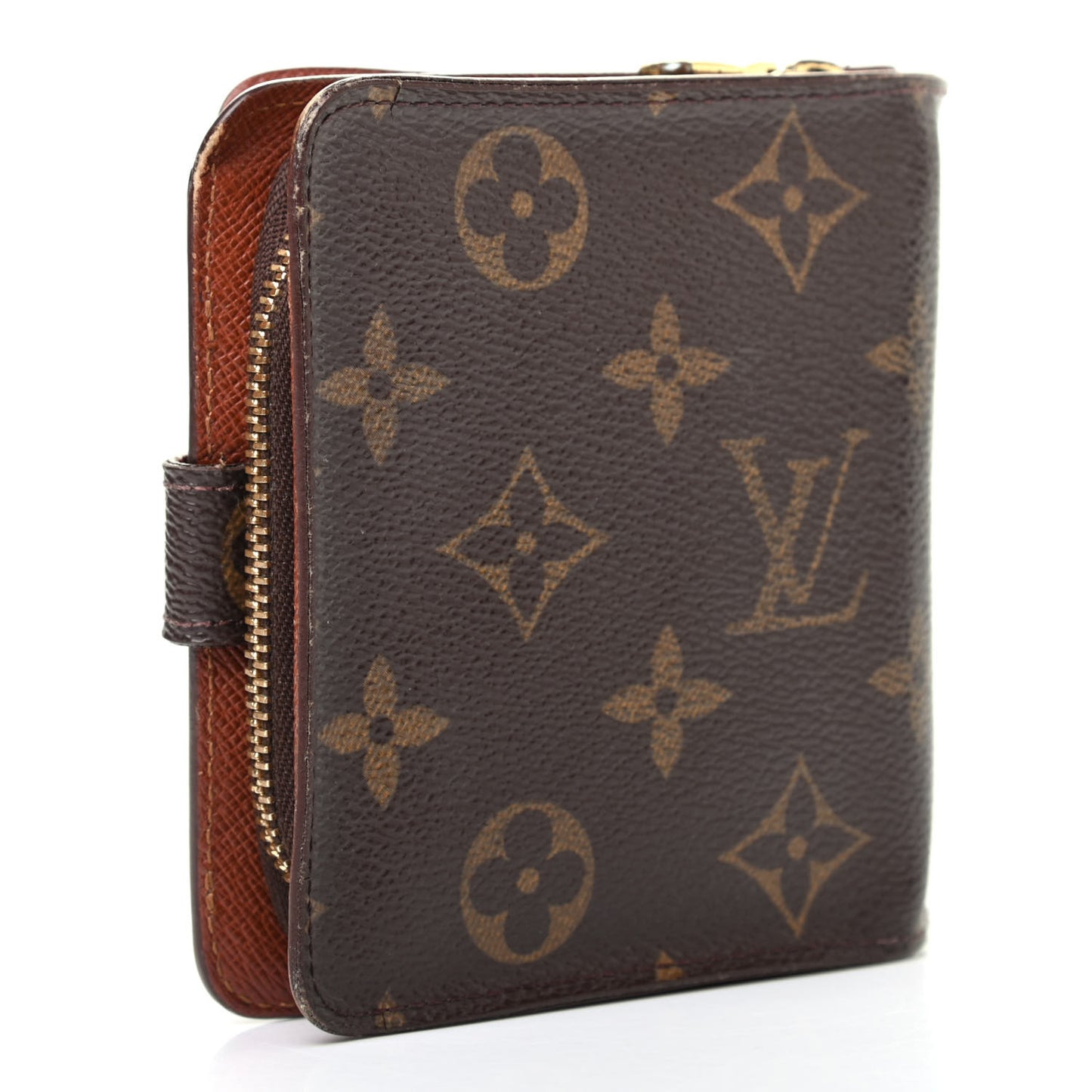 Monogram Compact Zippe Zipped Wallet
