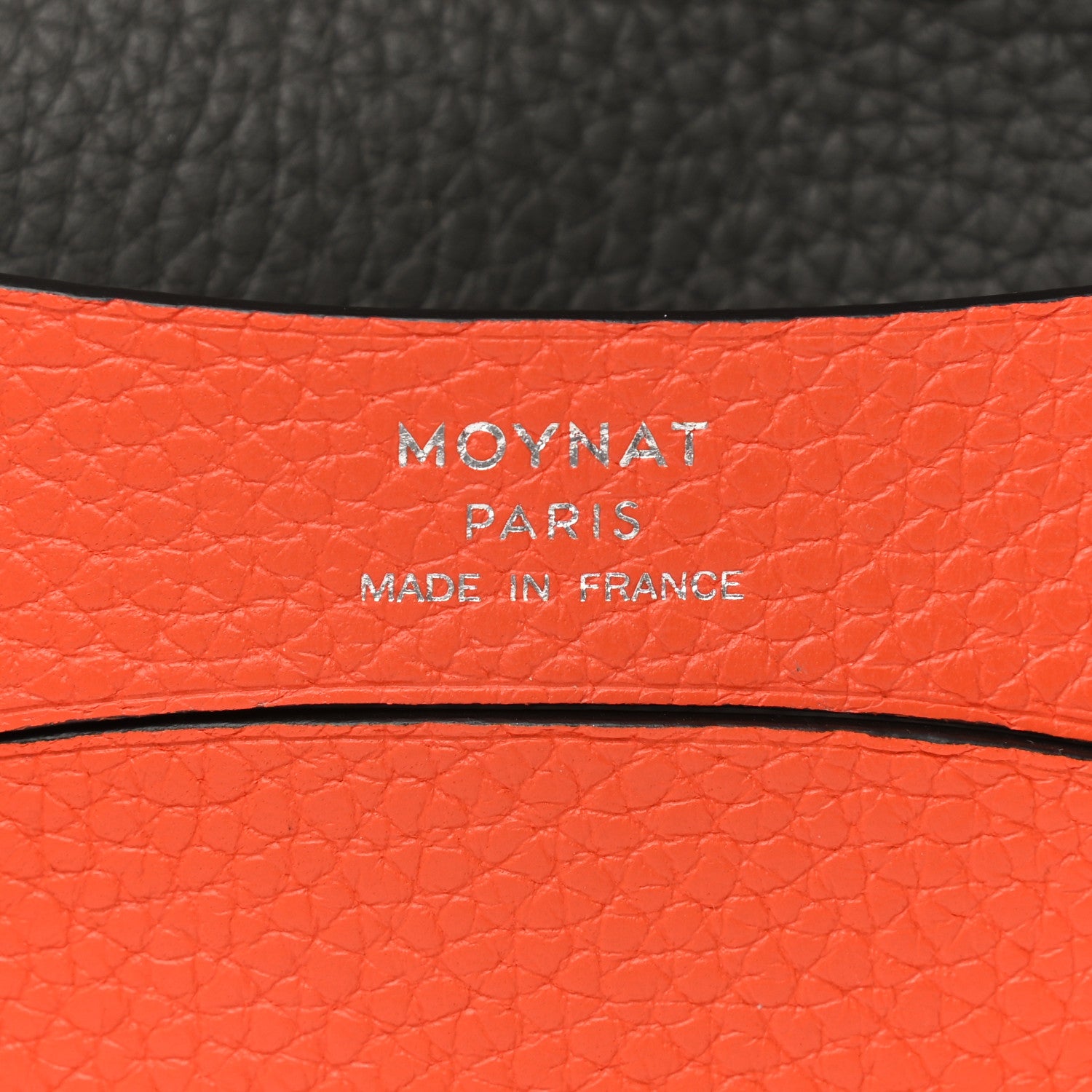 Moynat Taurillon Gex Envelope Passport Holder Capucine 6 of 7