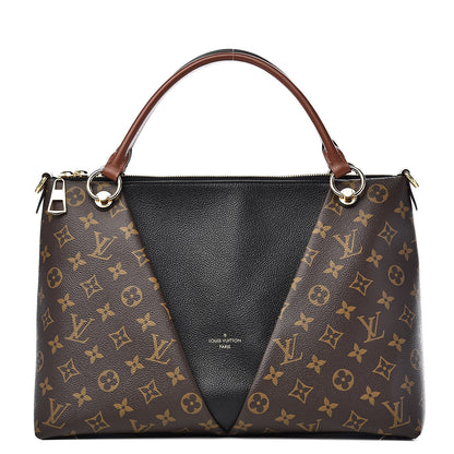 Louis Vuitton Monogram V Tote MM Black 1 of 13