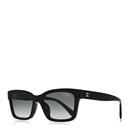 Chanel Acetate Polarized Square Sunglasses 5417-A Black 1 of 8