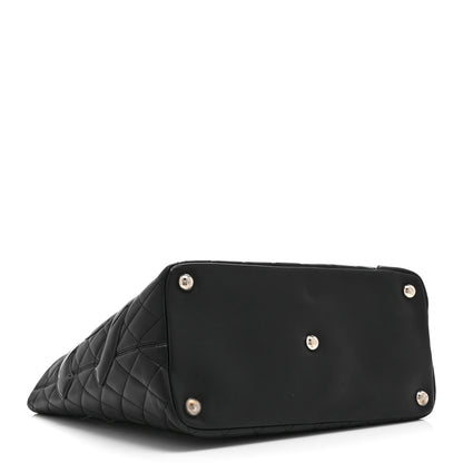 Chanel Calfskin Quilted Large Cambon Tote Black 4 of 10