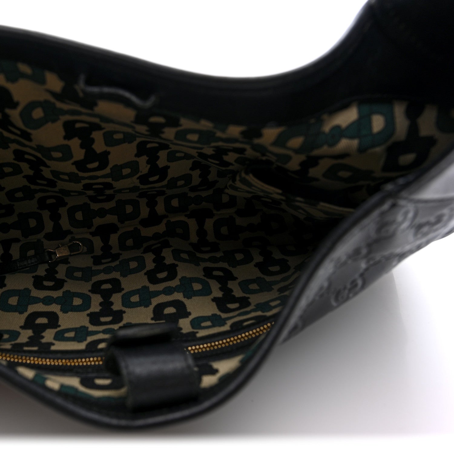 Gucci Guccissima Punch Hobo Black 5 of 10