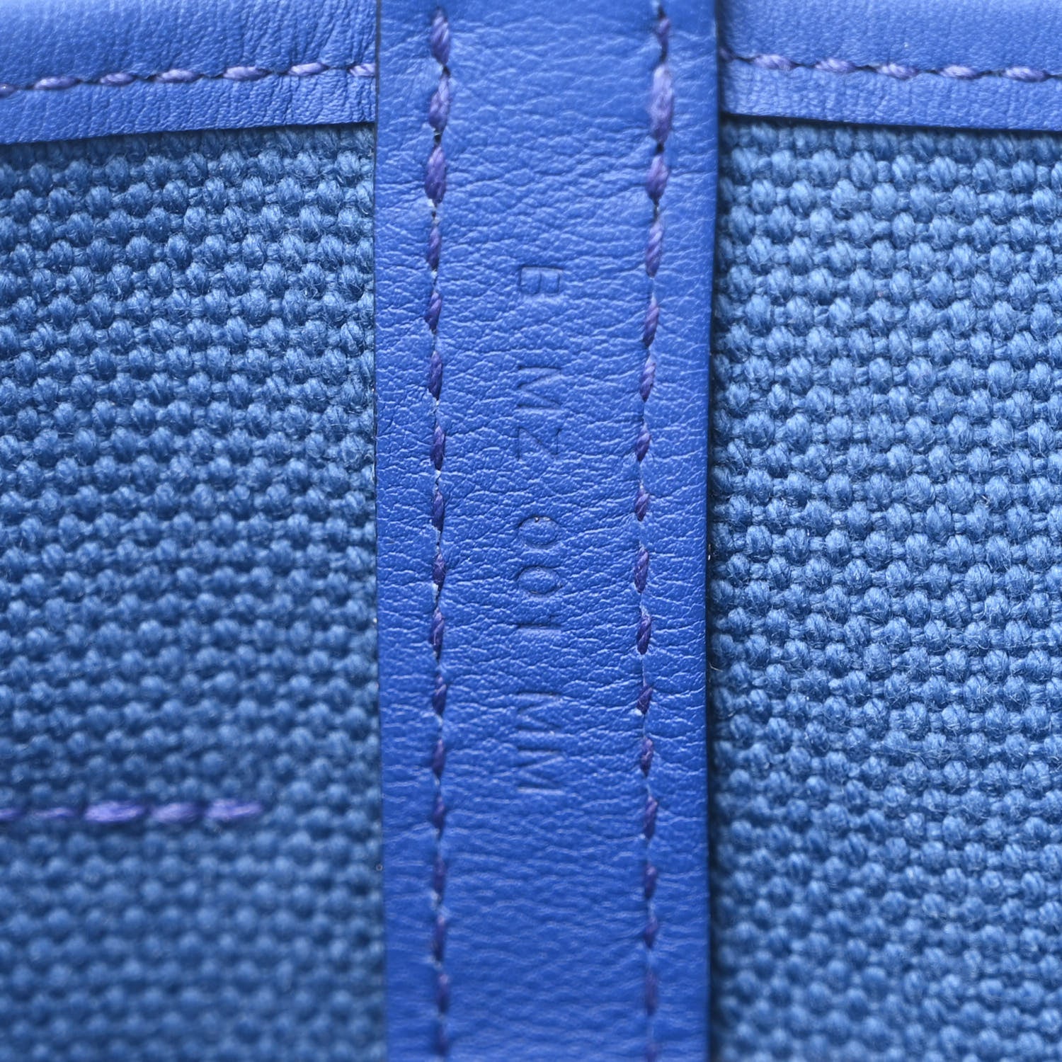 Hermes Toile Goeland Swift Cargo Picotin Lock 18 Bleu France 7 of 10