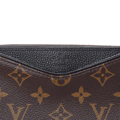 Louis Vuitton Monogram Pallas Clutch Black 11 of 14