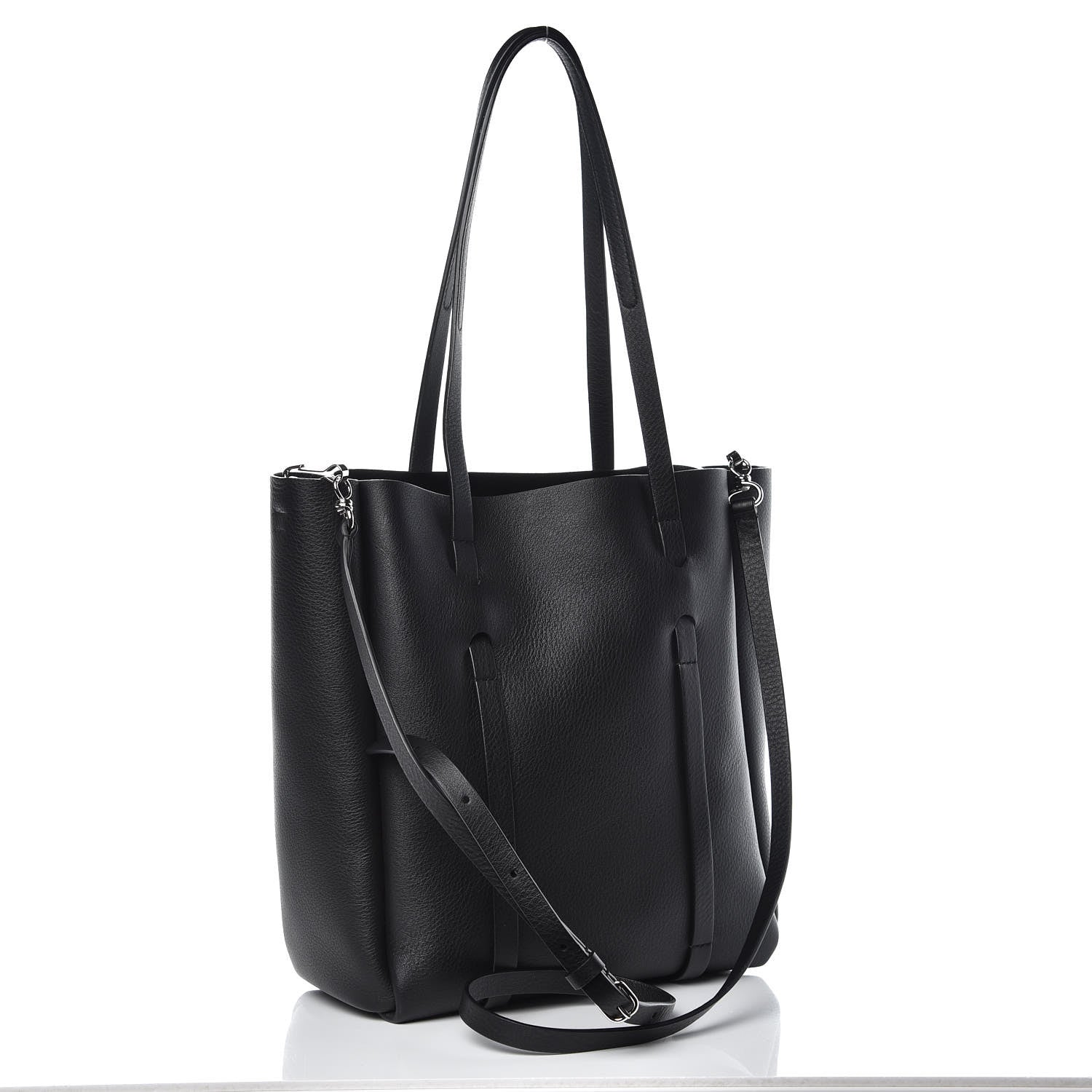 Balenciaga Calfskin XS Everyday Tote Black 5 of 9