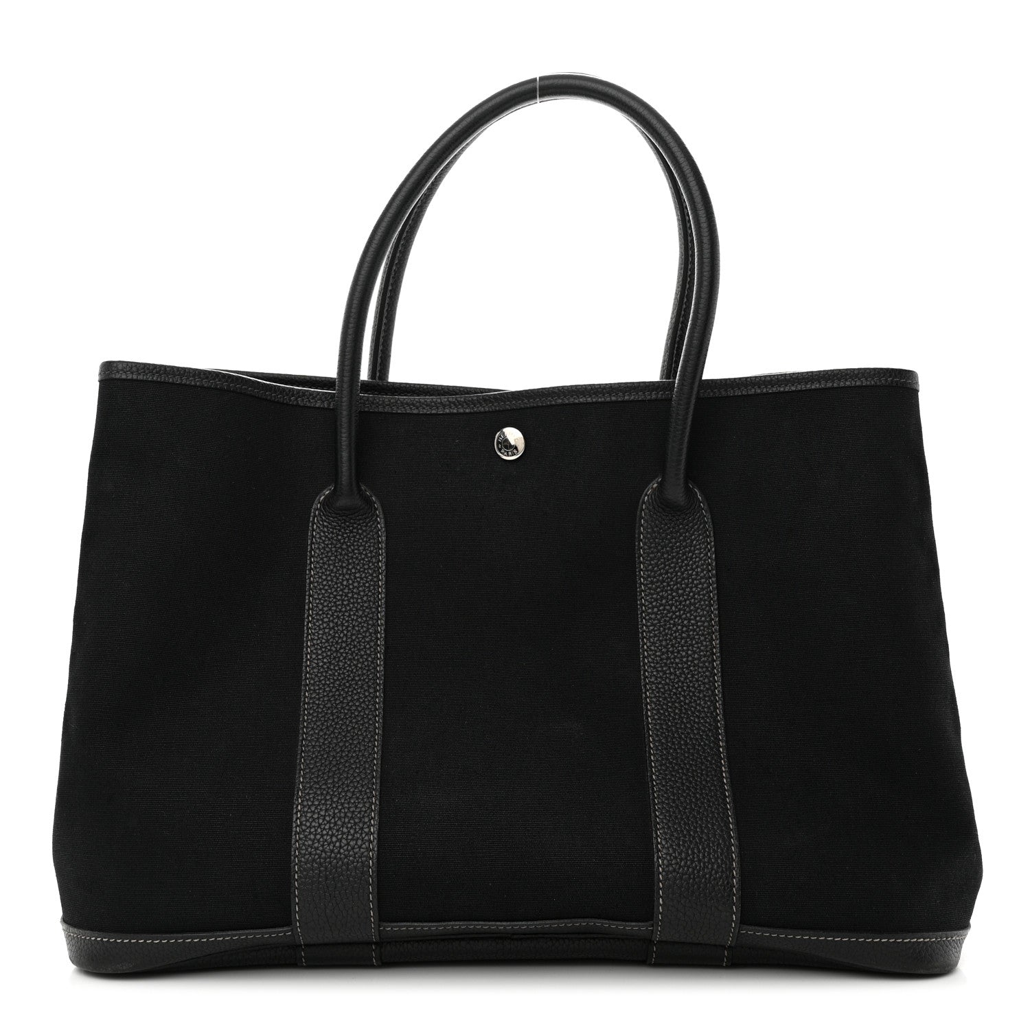 Hermes Toile Negonda Garden Party Tote 36 MM Black 1 of 10