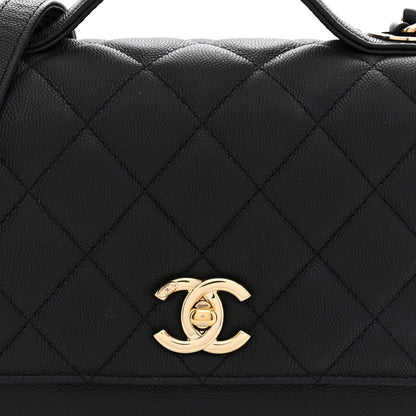 Chanel Caviar Quilted Medium Business Affinity Flap Black 8 of 12