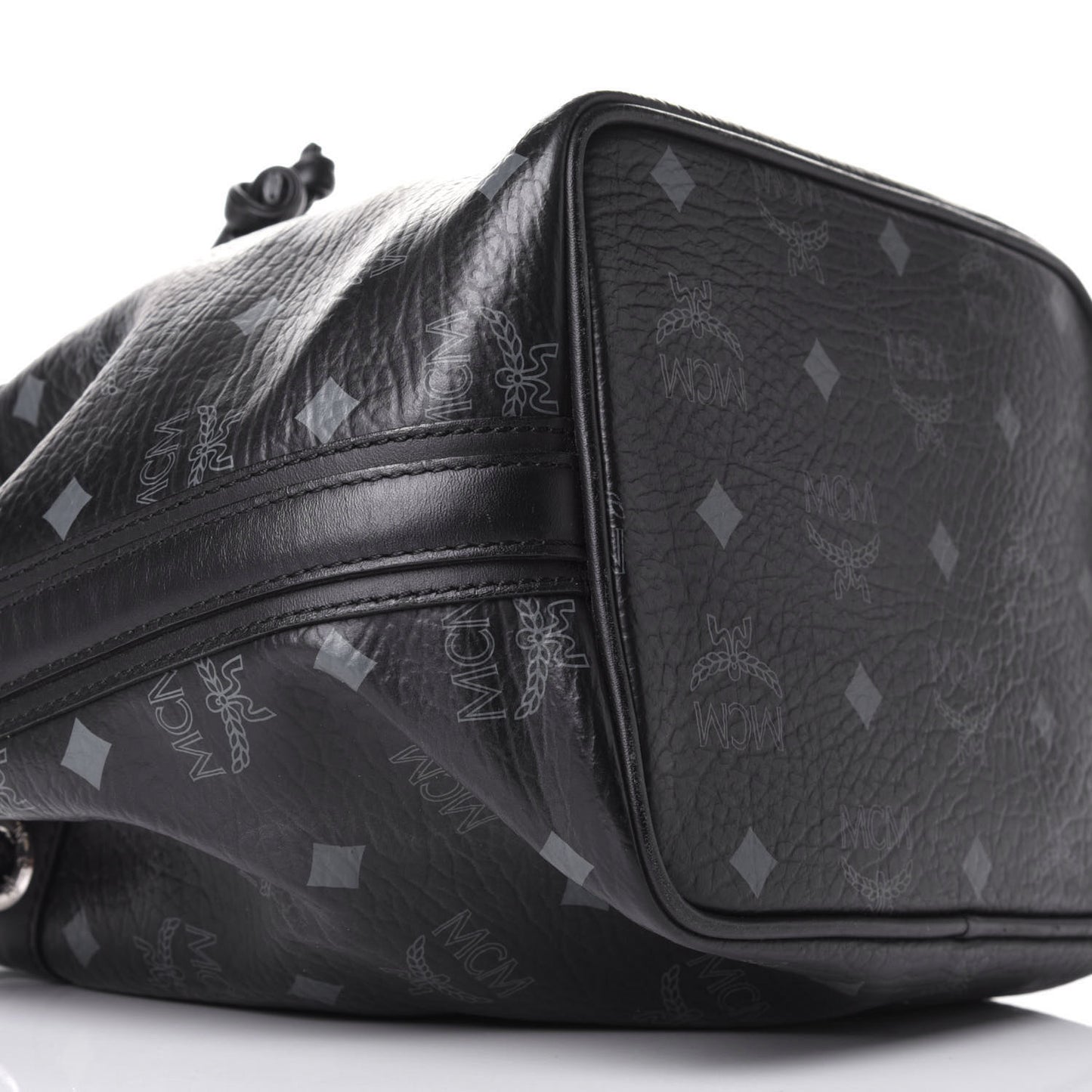Visetos Essential Drawstring Bucket Bag Black