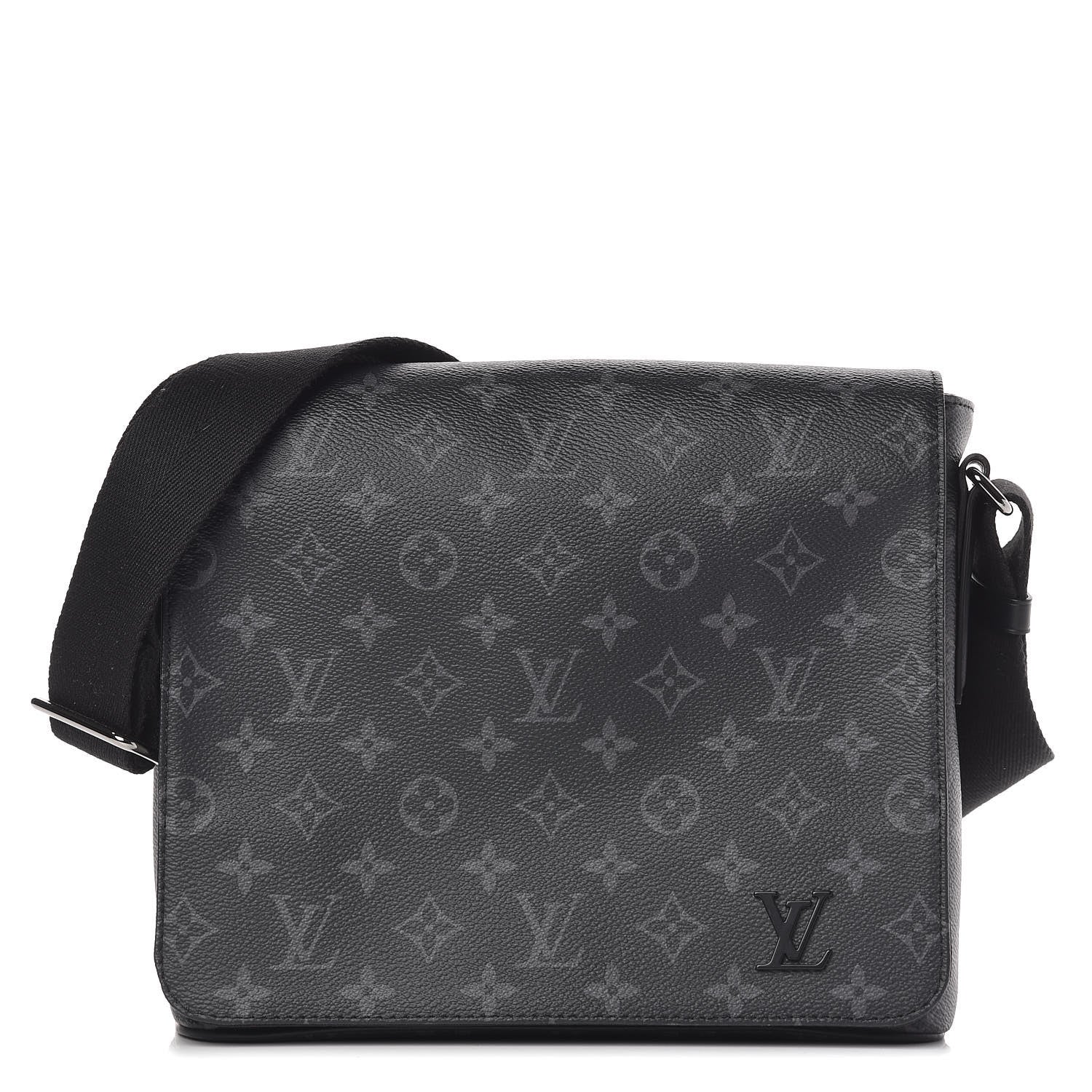 Louis Vuitton Monogram Eclipse District PM Black 1 of 10