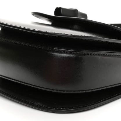 Gucci Boarded Dyana Lux Calfskin Web Monochrome Mini Bamboo 1947 Top Handle Bag Black 10 of 12