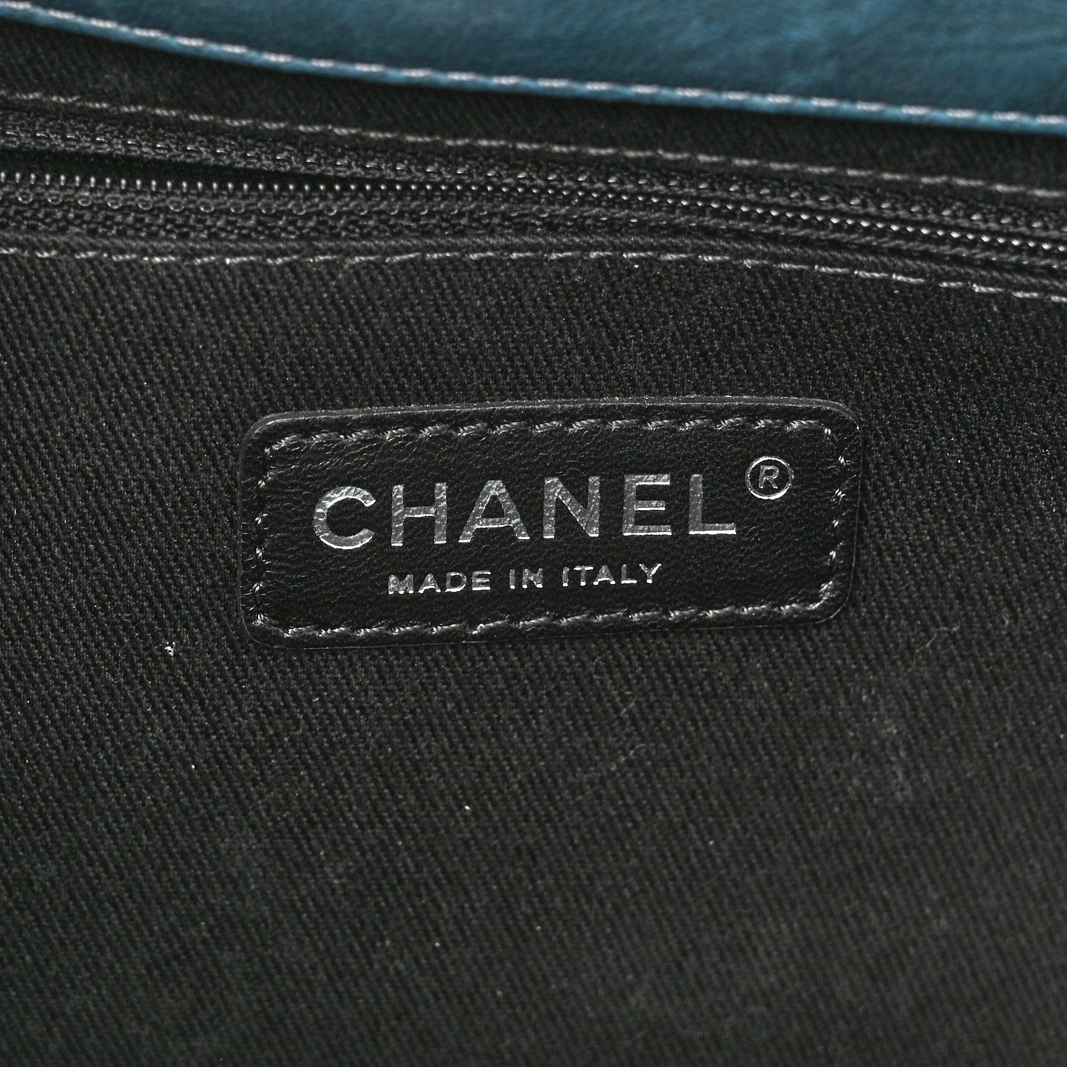 Chanel Washed Lambskin Quilted Maxi Take Away Flap Turquoise 6 of 11