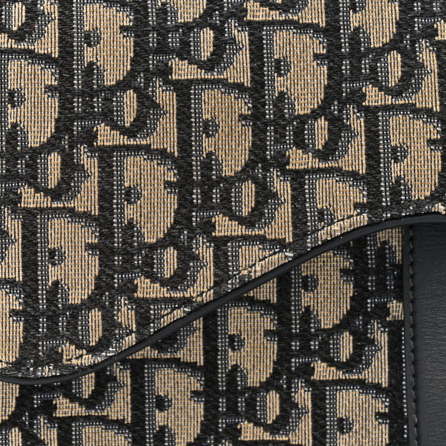 Oblique Saddle Bag Blue