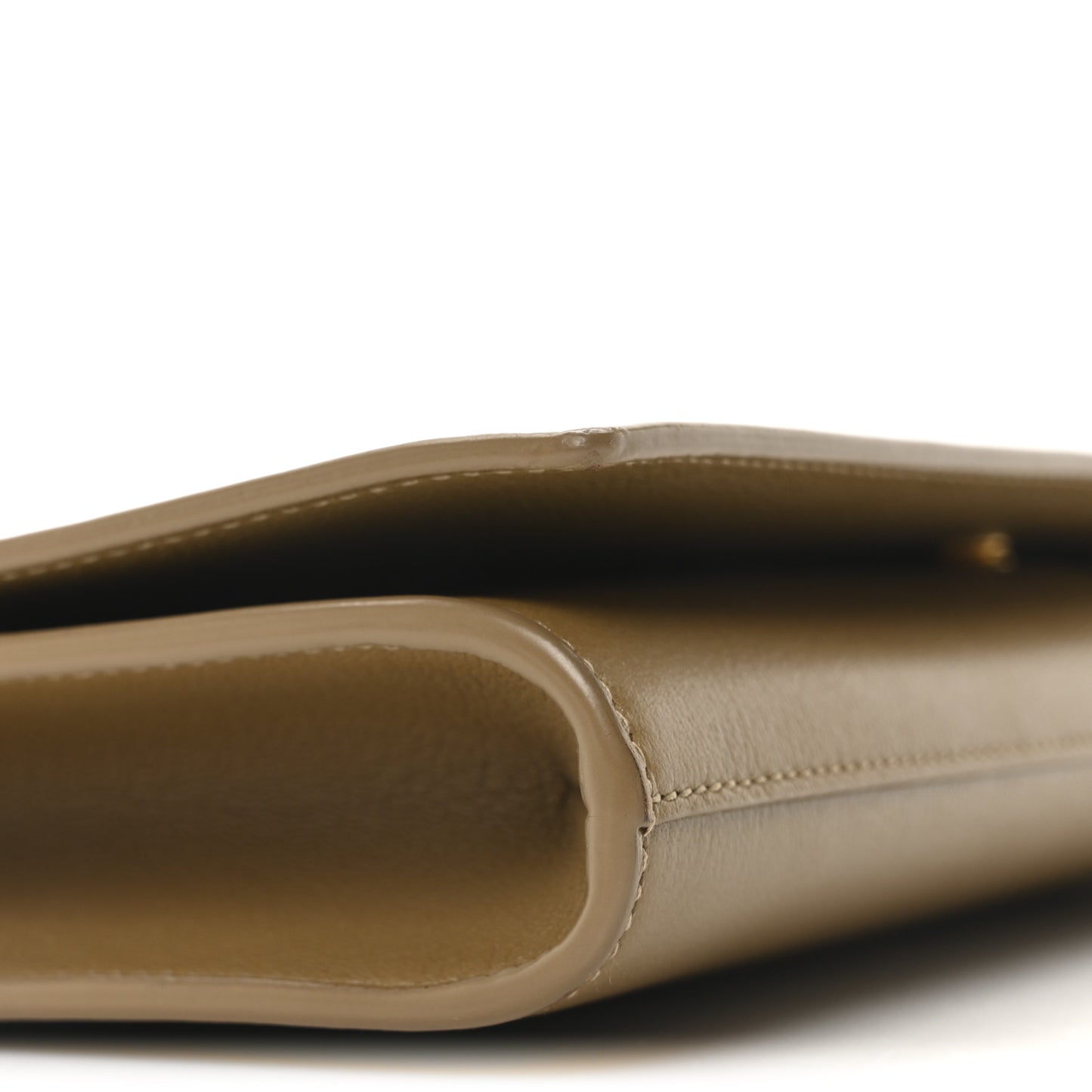 Calfskin Monogram Large Belle De Jour Clutch Beige