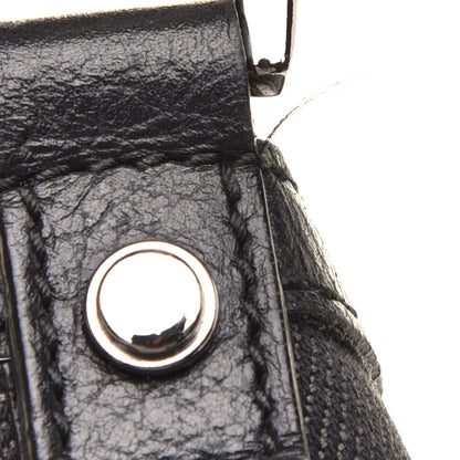 Gucci Denim Monogram Hobo Black 12 of 13