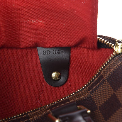 Louis Vuitton Damier Ebene Speedy Bandouliere 25 8 of 10