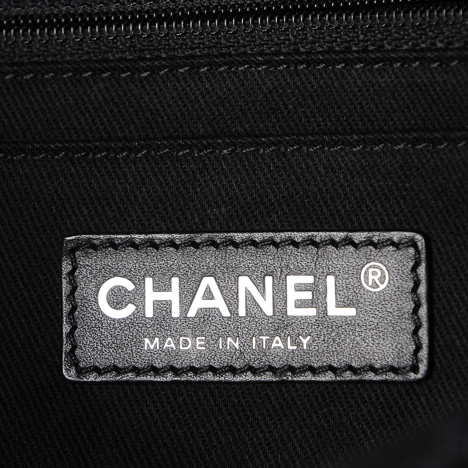 Chanel Vinyl Quilted In the Business Flap Bag Black 6 of 7
