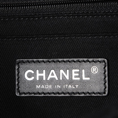 Chanel Vinyl Quilted In the Business Flap Bag Black 6 of 7