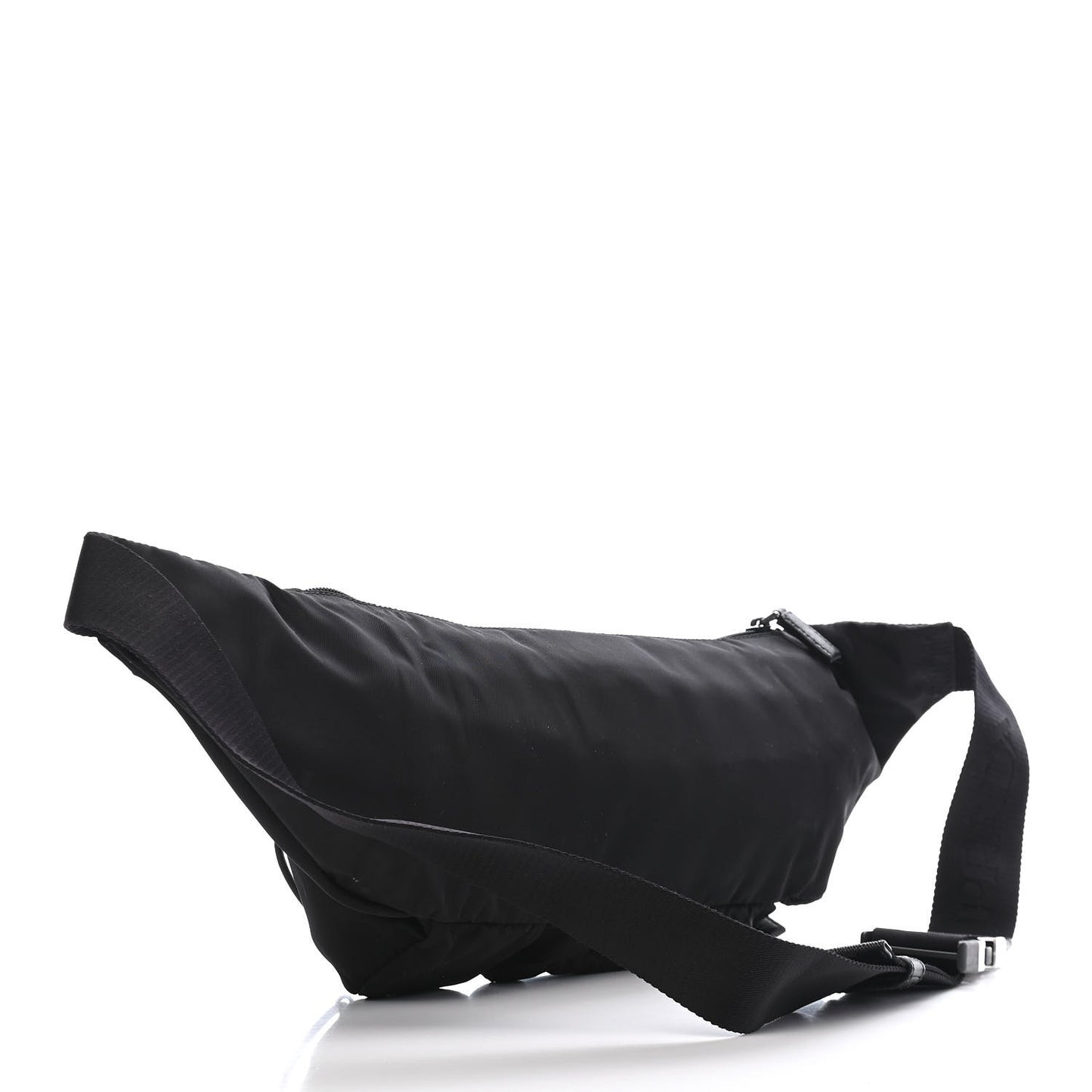 Tessuto Nylon Montagna Belt Bag Black