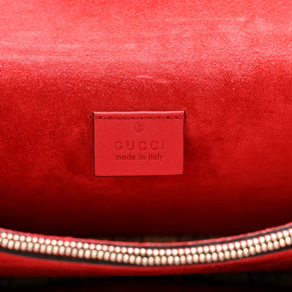 Gucci GG Supreme Monogram Small Dionysus Shoulder Bag Red 7 of 14