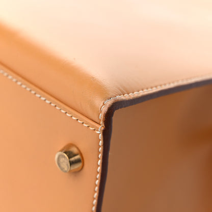 Hermes Vache Natural Kelly Sellier 35 11 of 17