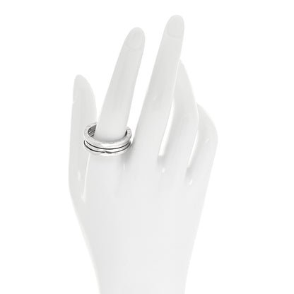 Bulgari 18K White Gold B.Zero1 Three-Band Ring 65 11 2 of 5