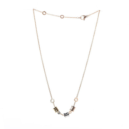 Bulgari 18K Yellow Rose White Gold B.Zero1 Necklace 3 of 6