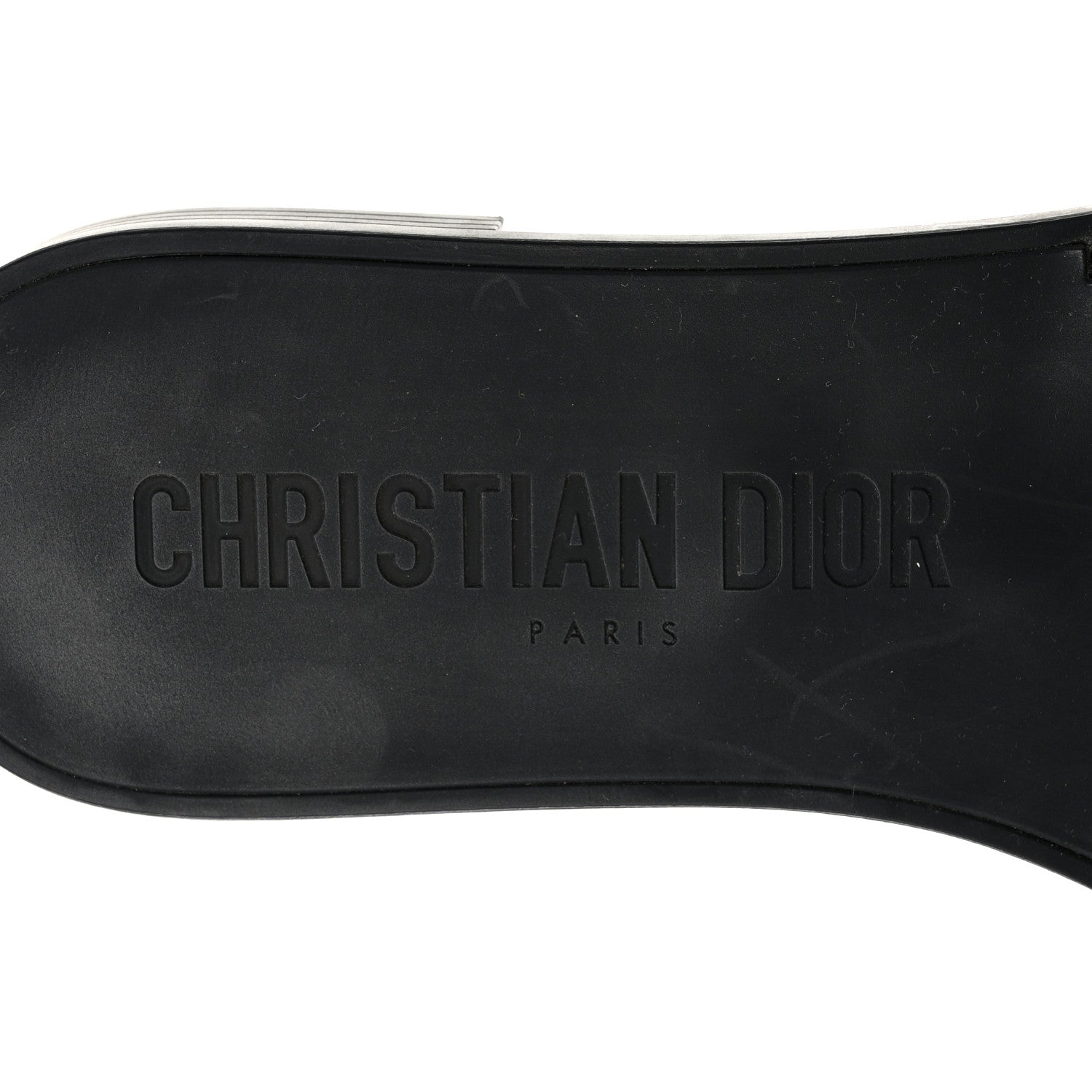 Christian Dior Nylon Oblique Dio(r)evolution Slide Sandals 37 Deep Blue 6 of 9