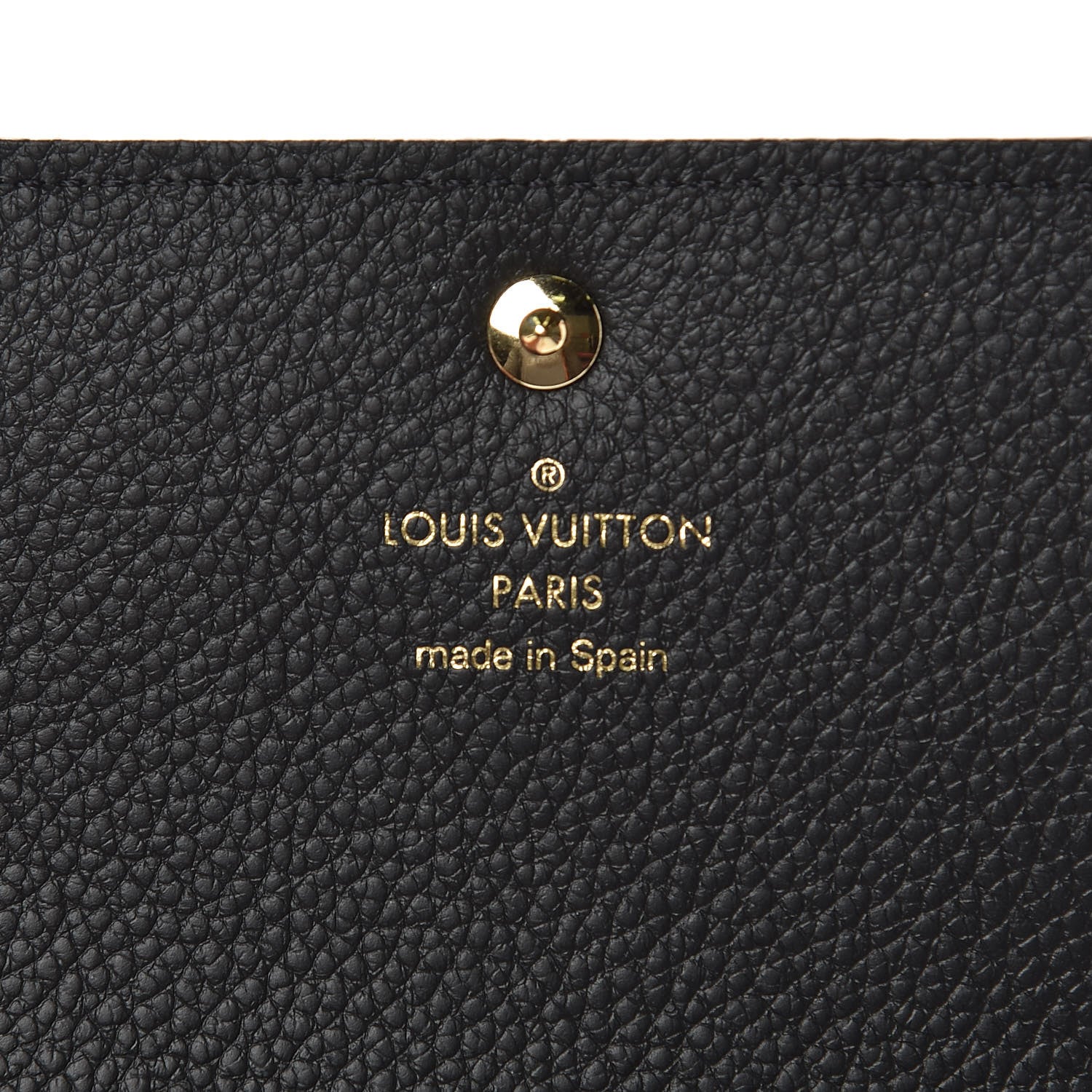 Louis Vuitton Empreinte Business Card Holder Black 6 of 7