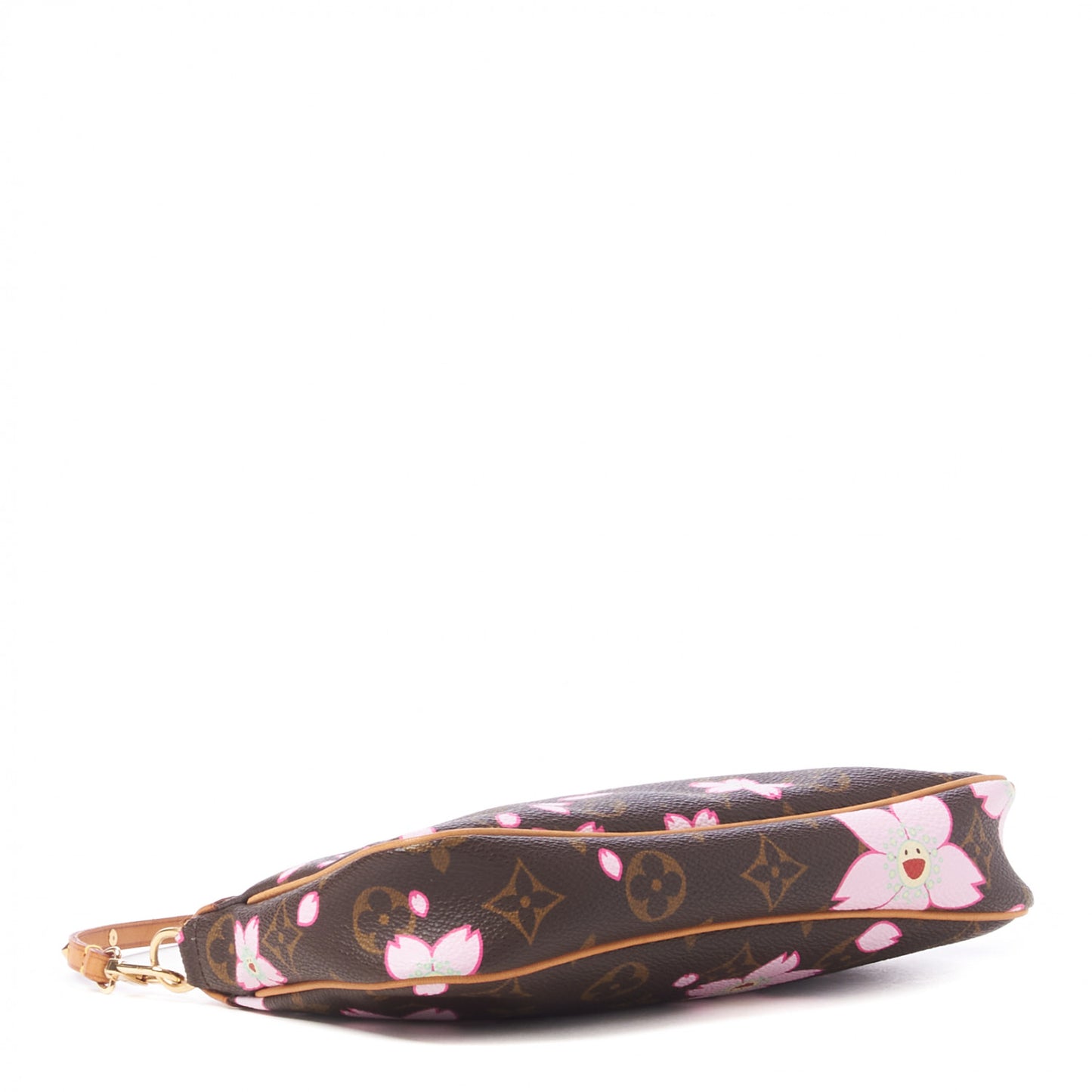 Monogram Cherry Blossom Pochette Accessories Brown