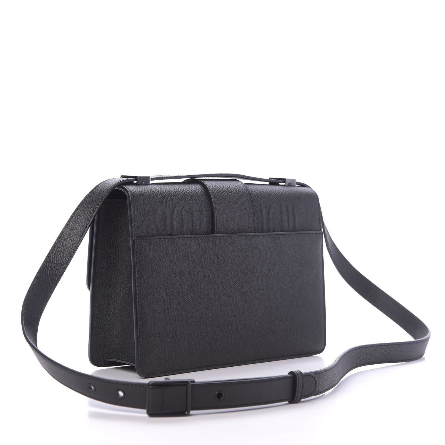 Christian Dior Ultra Matte Grained Calfskin 30 Montaigne Flap Bag Black 3 of 10