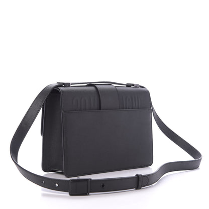 Christian Dior Ultra Matte Grained Calfskin 30 Montaigne Flap Bag Black 3 of 10
