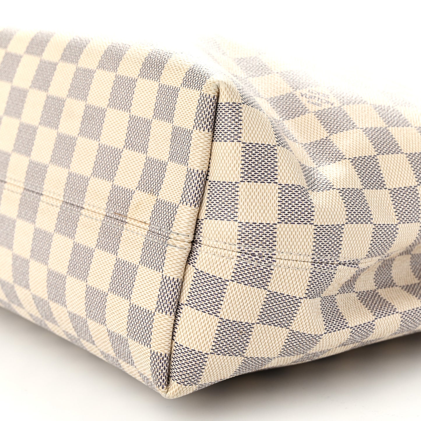 Damier Azur Graceful MM Rose Ballerine