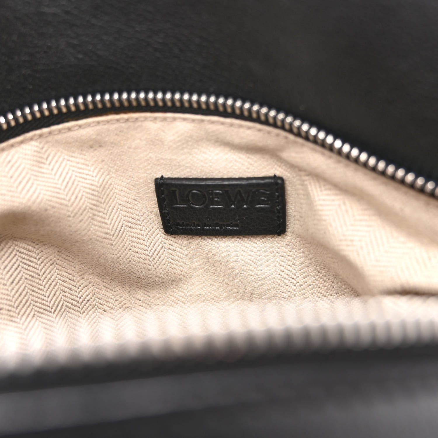 Loewe Calfskin Medium Puzzle Bag Black 6 of 10