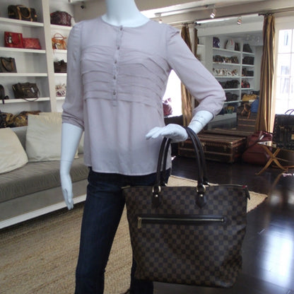 Louis Vuitton Damier Ebene Saleya GM 2 of 9