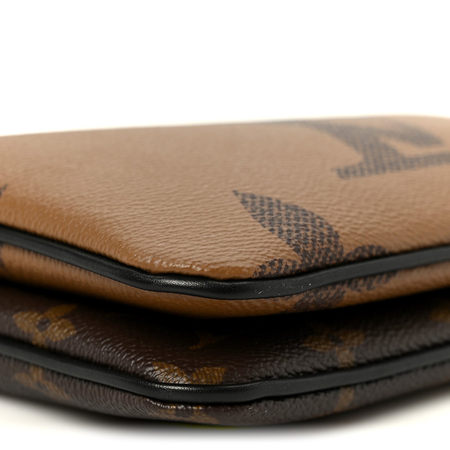 Reverse Monogram Giant Double Zip Pochette