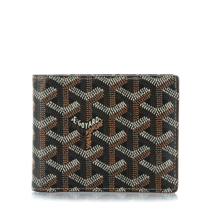 Goyard Goyardine Bi-Fold Wallet Black Gold 1 of 7