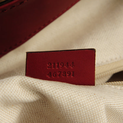 Gucci Monogram Medium Sukey Tote Dark Red 7 of 7
