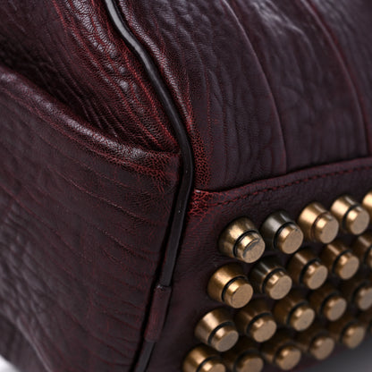Alexander Wang Pebbled Lambskin Mini Rockie Matte Oxblood 9 of 12