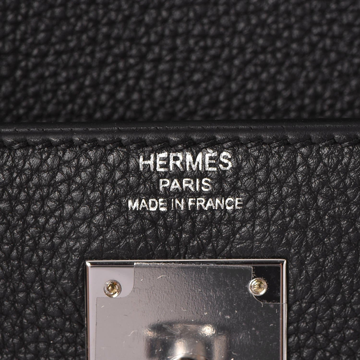 Hermes Togo Kelly Retourne 28 Black 15 of 33