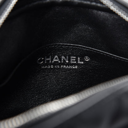 Chanel Lambskin Quilted Small Timeless Camera Case Black 8 of 10