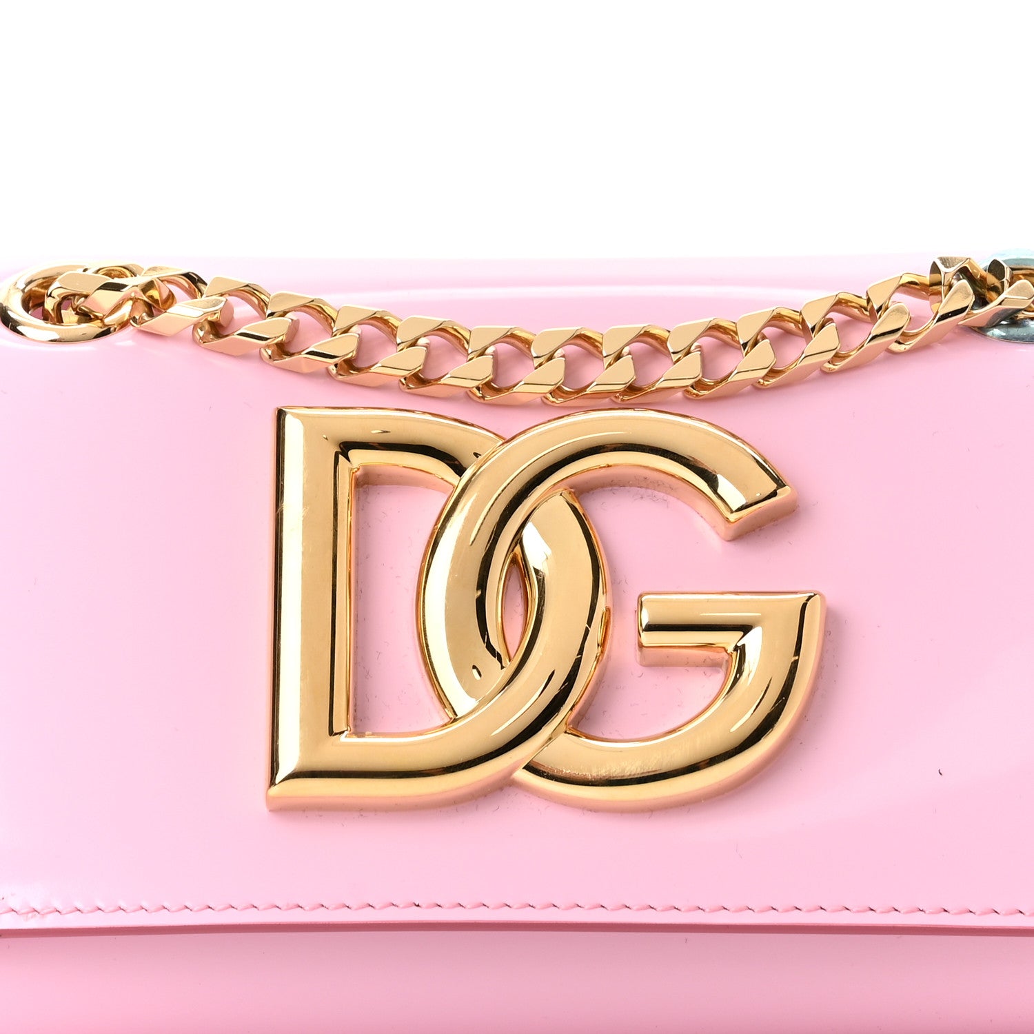 Dolce & Gabbana Patent Calfskin DG Millennials Crossbody Bag Candy 7 of 9