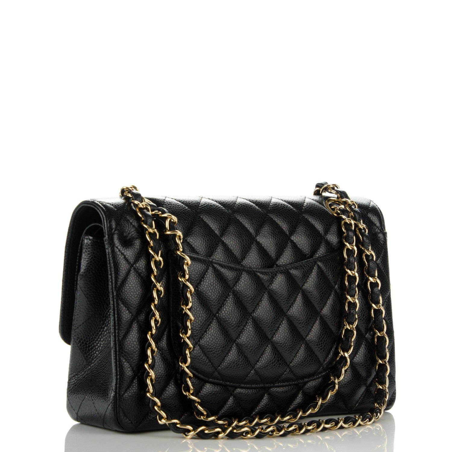 Chanel Caviar Quilted Medium Double Flap Black 4 of 9