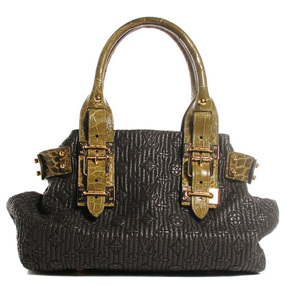 Louis Vuitton Monogram Motard Alligator Biker Vert Black 1 of 7