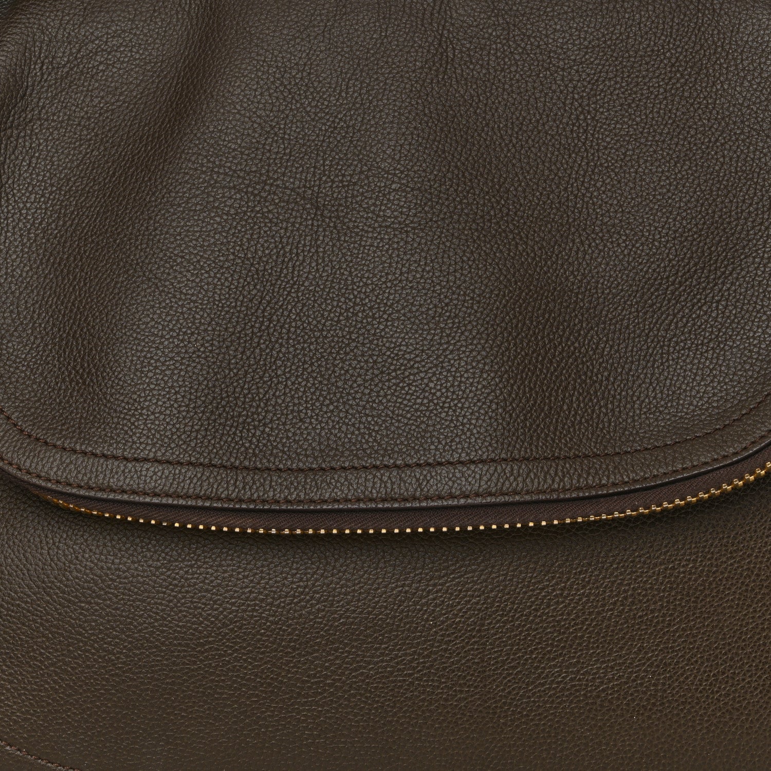 Tom Ford Grained Calfskin Large Jennifer Crossbody Bag Brown 7 of 14