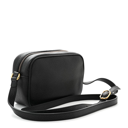 Gucci Pebbled Calfskin Mini Soho Disco Bag Black 3 of 10