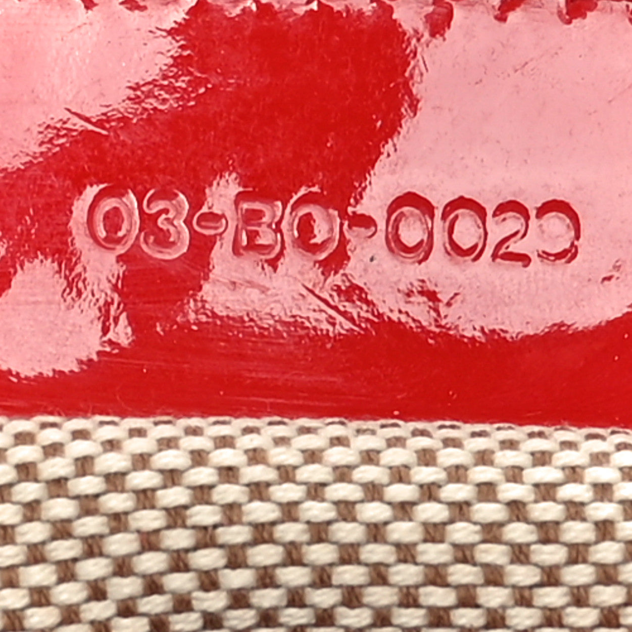 Christian Dior Patent Ultimate Tote Red 7 of 10