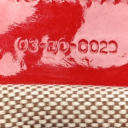 Christian Dior Patent Ultimate Tote Red 7 of 10